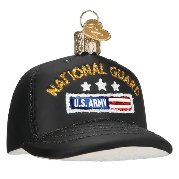 National Guard Cap Ornament - Nifty Decor & More
