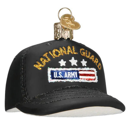 National Guard Cap Ornament - Nifty Decor & More