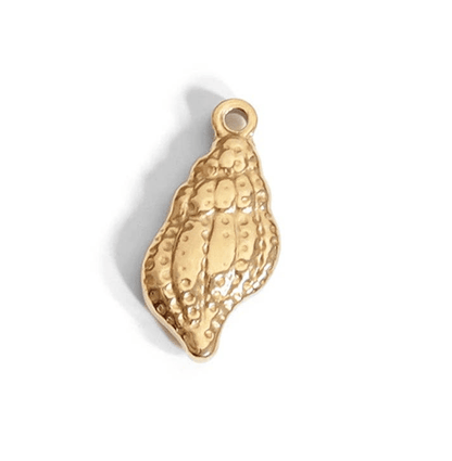 Nautical Charms 18K Gold PVD, Stainless Steel Coastal Jewelry, Mother's Day Gift for Her, Sea Inspired Charm Gift Coquette Charms Common Nutmeg