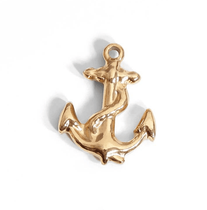 Nautical Charms 18K Gold PVD, Stainless Steel Coastal Jewelry, Mother's Day Gift for Her, Sea Inspired Charm Gift - Nifty Decor & More