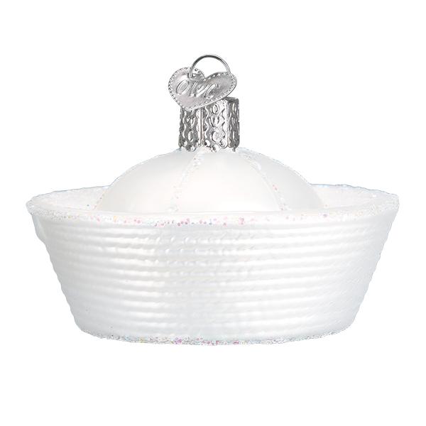 Navy Cap Ornament - Nifty Decor & More