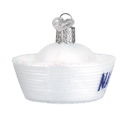 Navy Cap Ornament - Nifty Decor & More