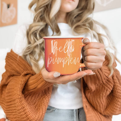 Neutral Fall Coffee Mug, Ceramic Cups for Autumn Home Accent - Nifty Decor & More