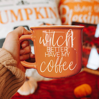 Neutral Fall Coffee Mug, Ceramic Cups for Autumn Home Accent - Nifty Decor & More