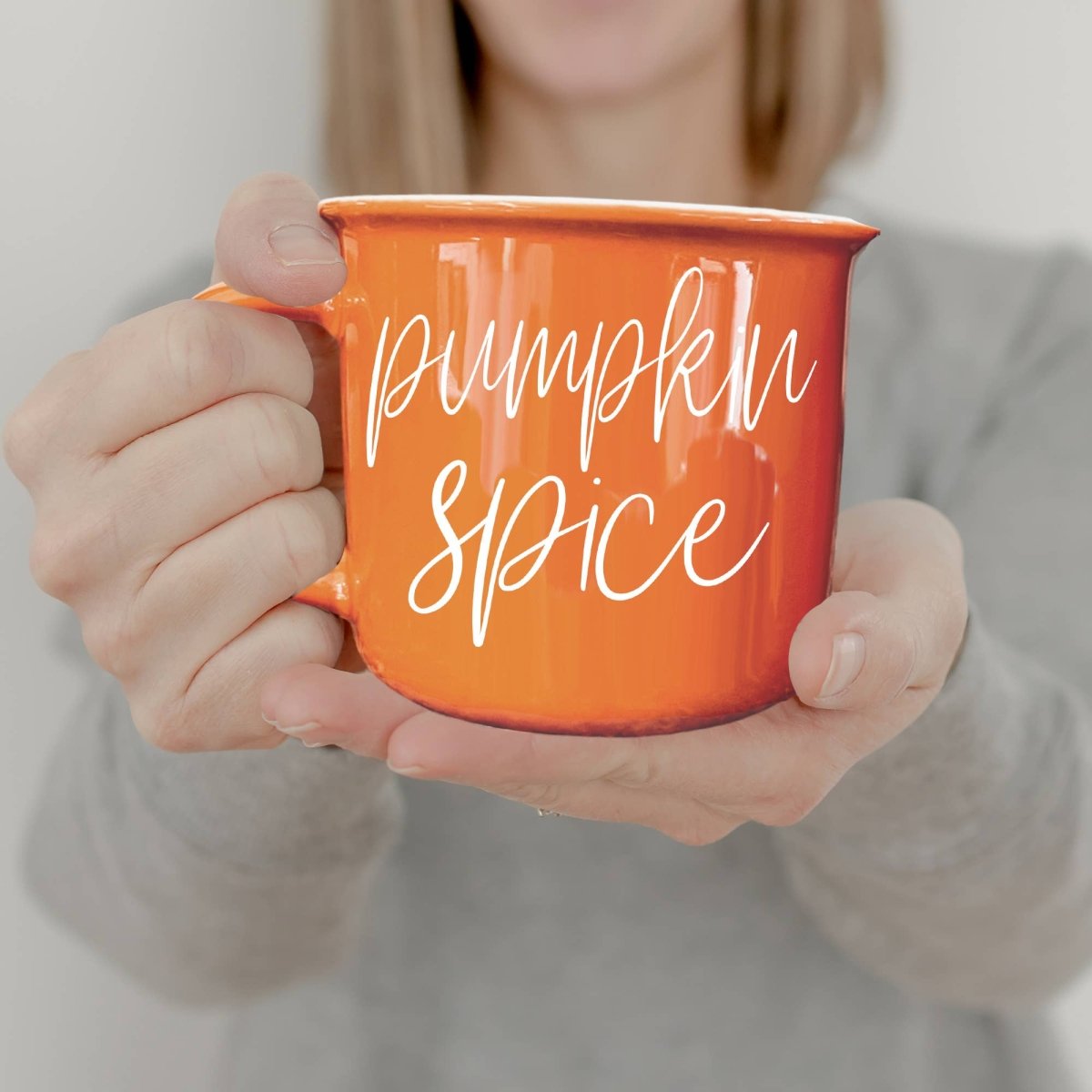 Neutral Fall Coffee Mug, Ceramic Cups for Autumn Home Accent - Nifty Decor & More