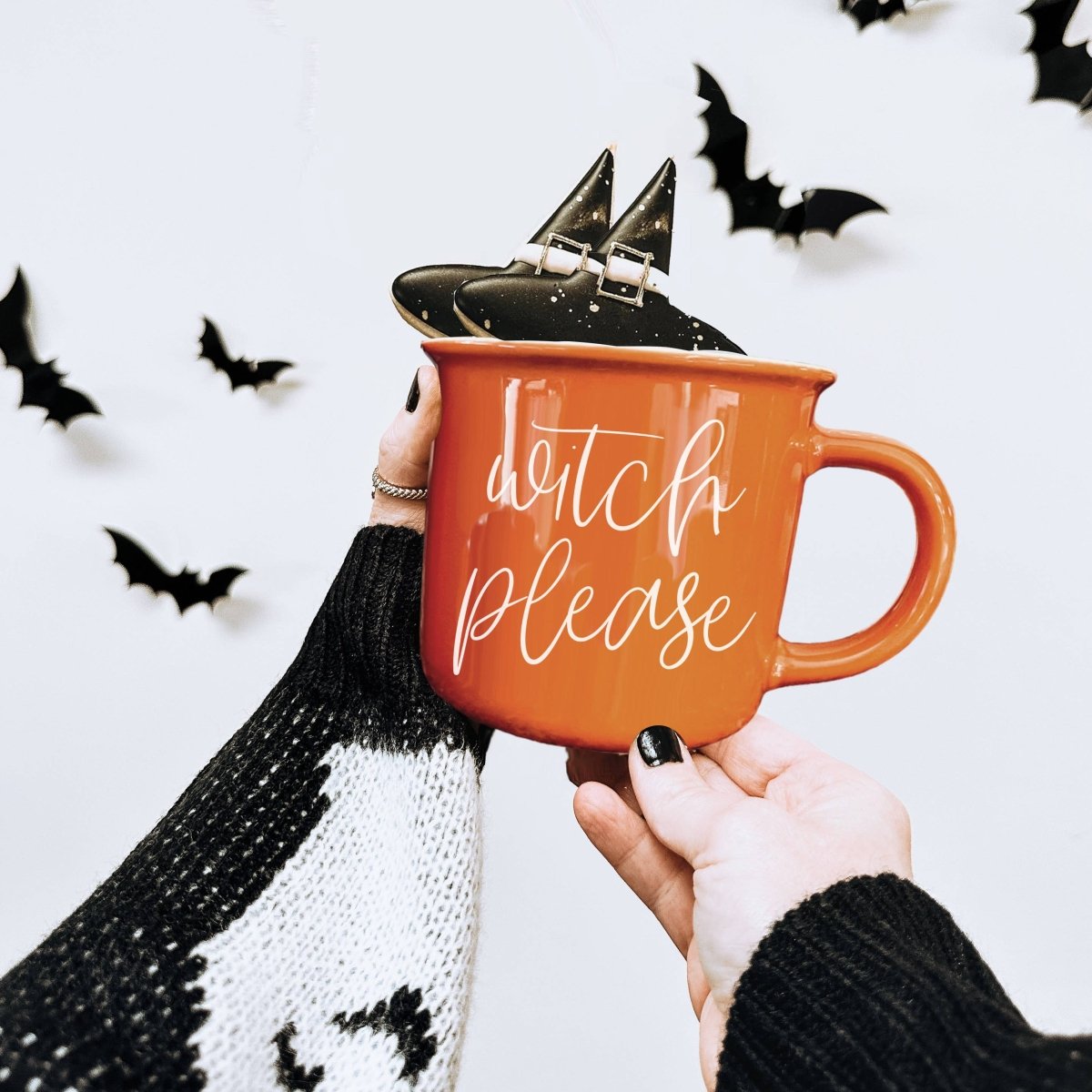 Neutral Fall Coffee Mug, Ceramic Cups for Autumn Home Accent - Nifty Decor & More