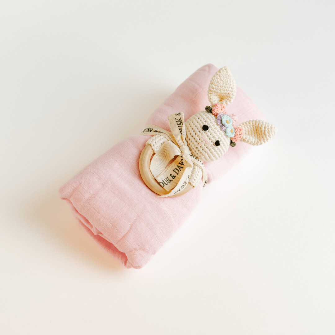 Newborn Baby Bundle - 2 Piece Baby Shower Gift Set - Nifty Decor & More