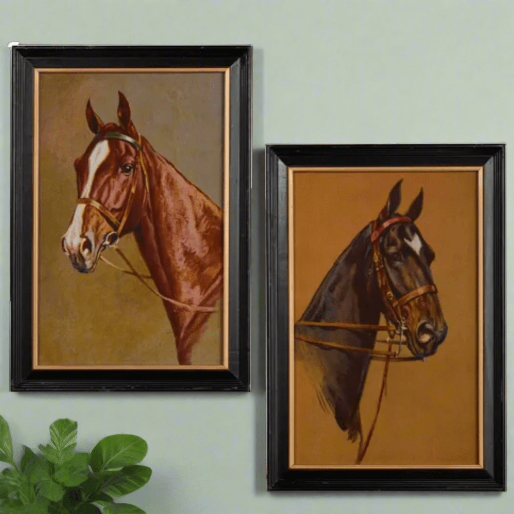 No for Home Decor, Rustic Equine Decor, Equestrian Gift Idea & Vintage Wall Art - Nifty Decor & More