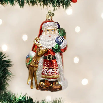 Nordic Santa Ornament - Nifty Decor & More