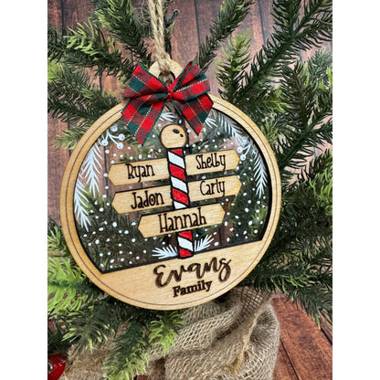 North Pole Family Ornaments - Nifty Decor & More
