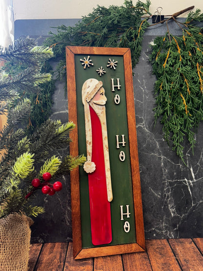 Nostalgic Santa Frame Decor - Nifty Decor & More