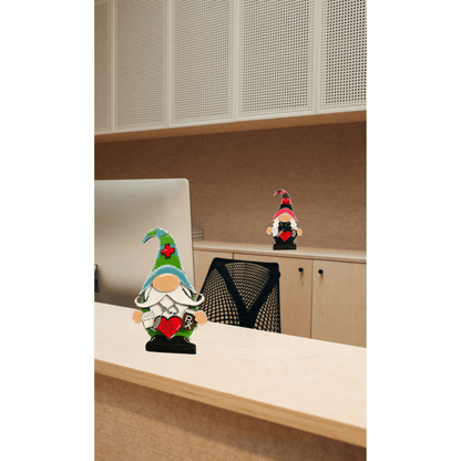 Nurse Boy and Girl Gnome Shelf Sitter Medical Professional Gift - Nifty Decor & More