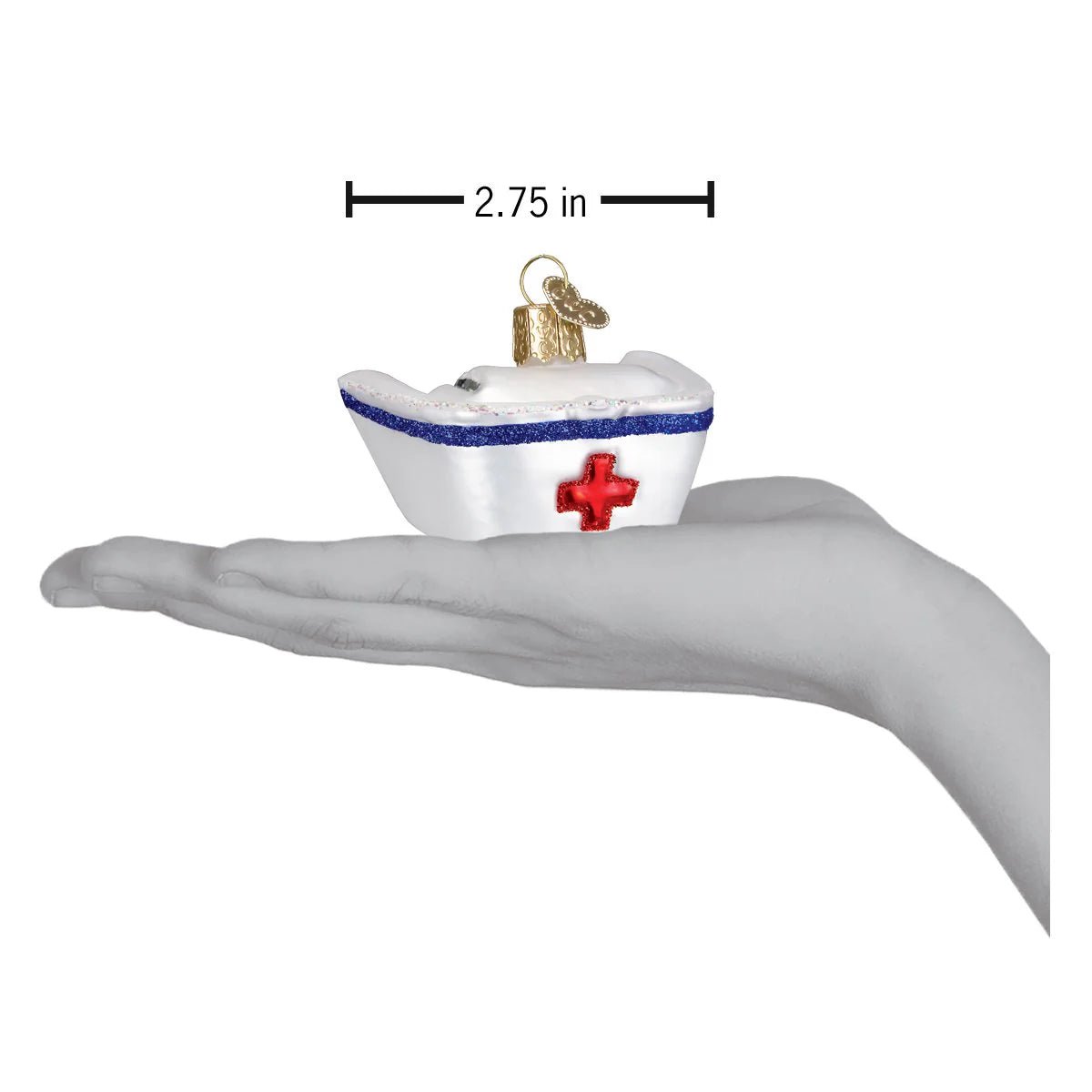 Nurse's Cap Ornament - Nifty Decor & More