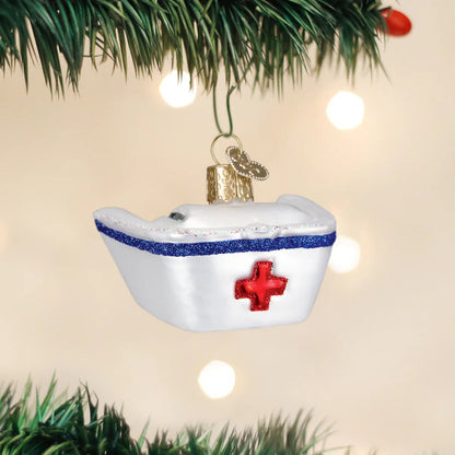 Nurse's Cap Ornament - Nifty Decor & More
