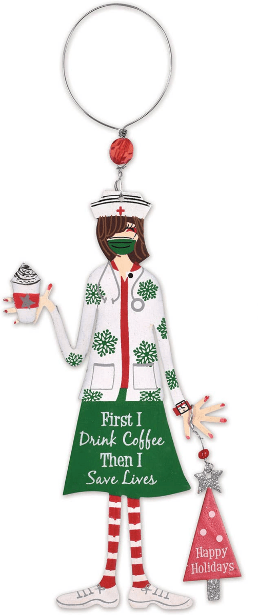 Nurses Ornament Bottle Charms - Nifty Decor & More