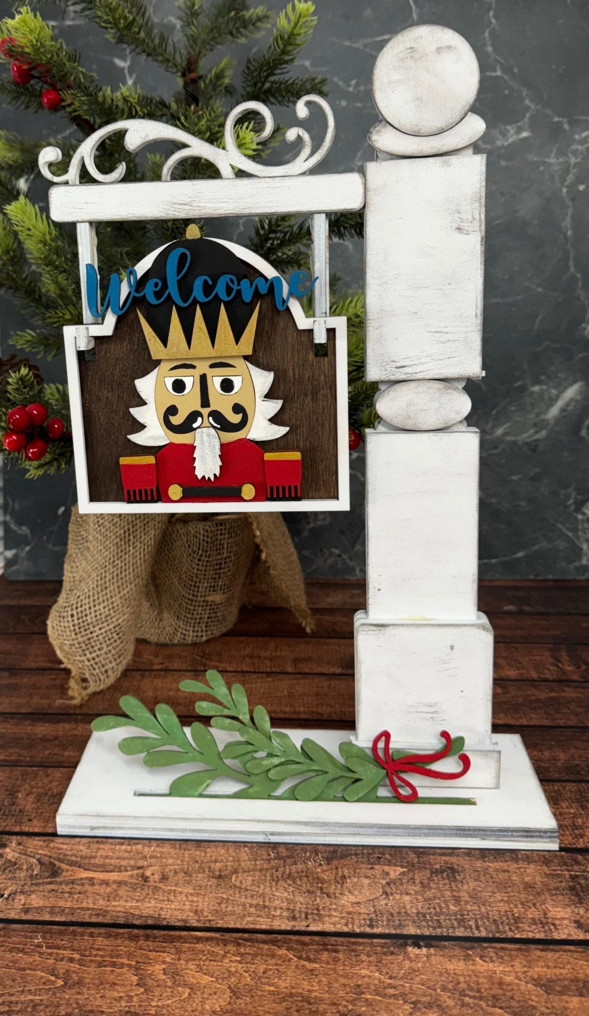Nutcracker Mini Post Interchangeable Add On with Mini-Post