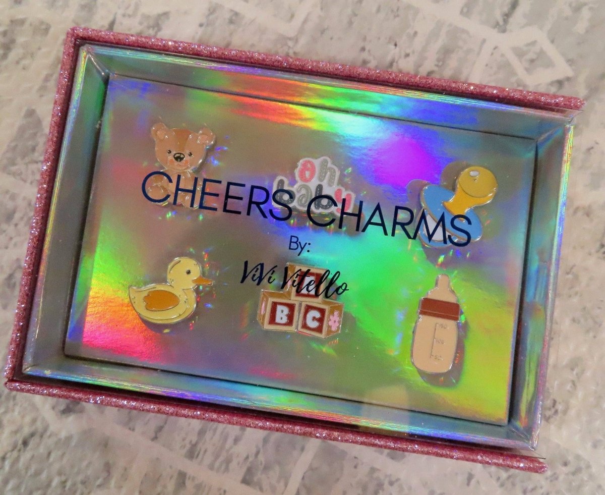 Oh Baby! Cheers Charms, Set of 6 - Nifty Decor & More