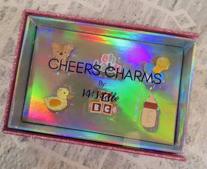 Oh Baby! Cheers Charms, Set of 6 - Nifty Decor & More