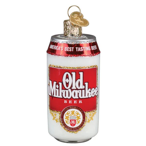 Old Milwaukee Beer Can Ornament - Nifty Decor & More