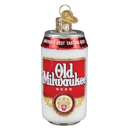 Old Milwaukee Beer Can Ornament - Nifty Decor & More