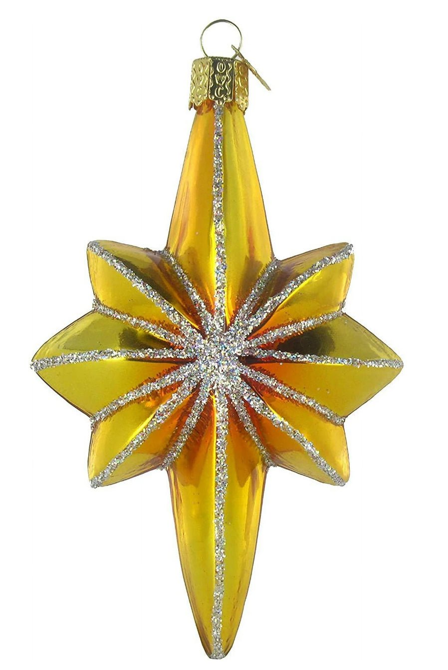 Old World Nativity Ornaments Collection – 9 - Piece Blown Glass Christmas Set - Nifty Decor & More