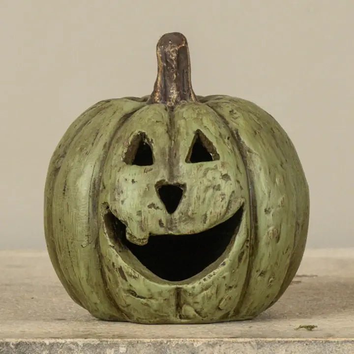 Olive Green Big Mouth Pumpkin - Nifty Decor & More