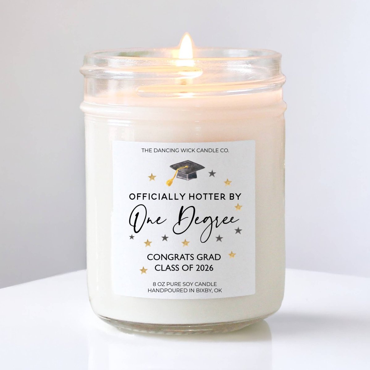 One Degree Hotter Graduation 4oz. Candle / Bora Bora - Nifty Decor & More