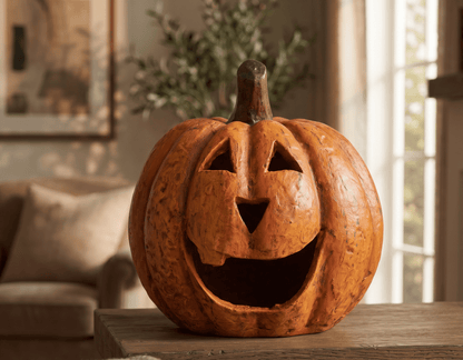 Orange Big Mouth Pumpkin - Nifty Decor & More