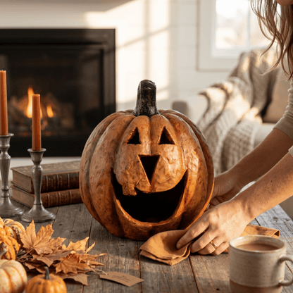 Orange Big Mouth Pumpkin - Nifty Decor & More