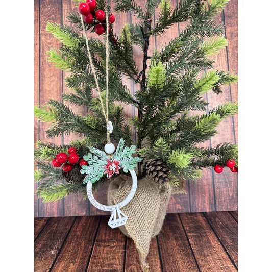 Our First Christmas Ring Ornament - Nifty Decor & More