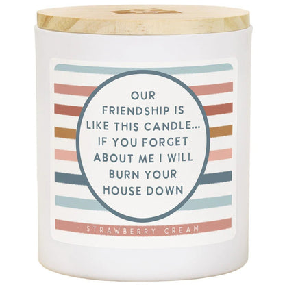 Our Friendship is like this Candle... Burn House Down - Nifty Decor & More