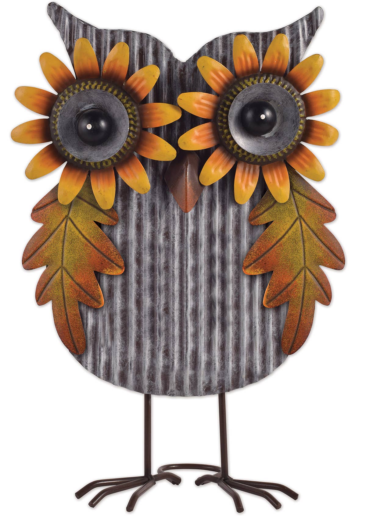 Owl Metal farmhouse Table Top 16"