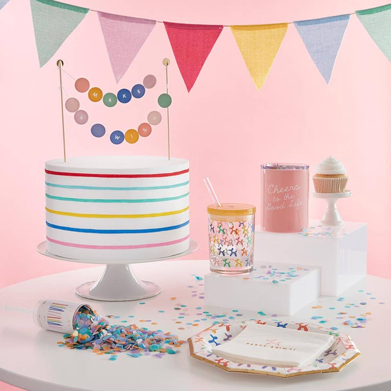 Party Animal - Foil Beverage Napkins - Nifty Decor & More