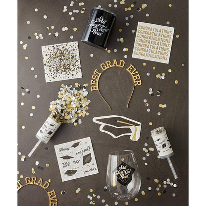 Party Poppers - Graduation Multi - Nifty Decor & More
