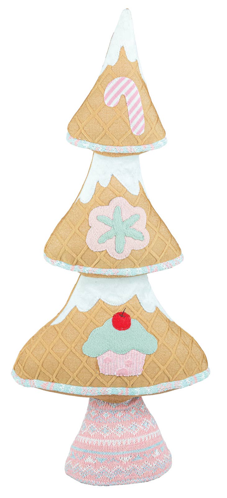Pastel Bakery Gingerbread Christmas Tree - Nifty Decor & More