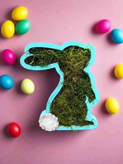 Pastel Moss Bunny Friends - Cute Spring Easter Decor for Home & Holiday Celebrations - Nifty Decor & More