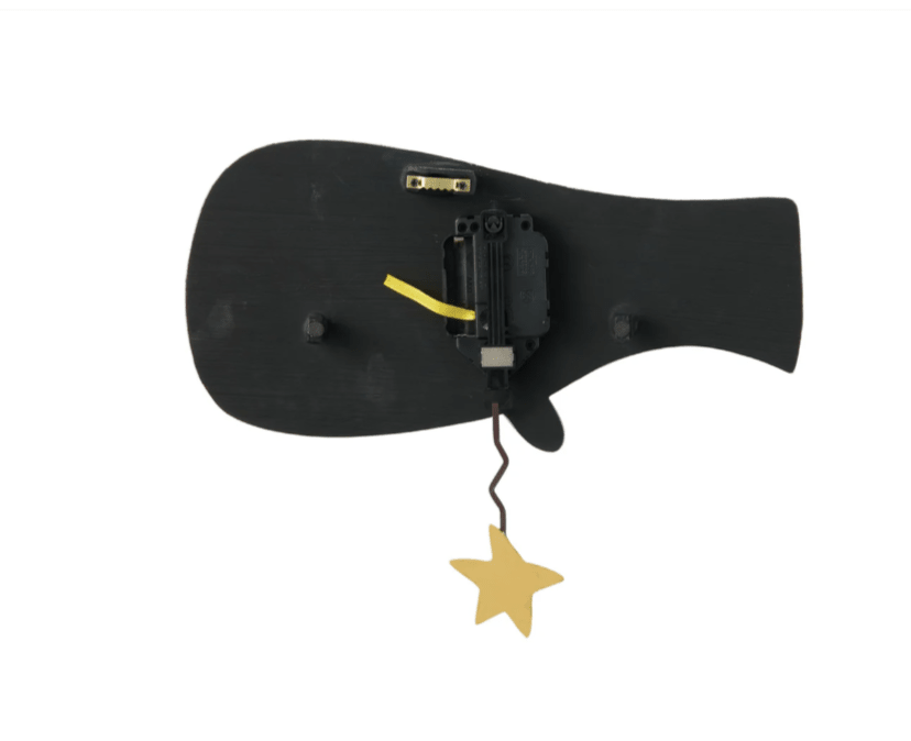 Patch Whale Wall Clock - Nifty Decor & More