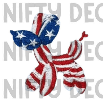 Patriotic Embroidered Burping Cloths – Soft Cotton Gauze, 20"×10" - Nifty Decor & More