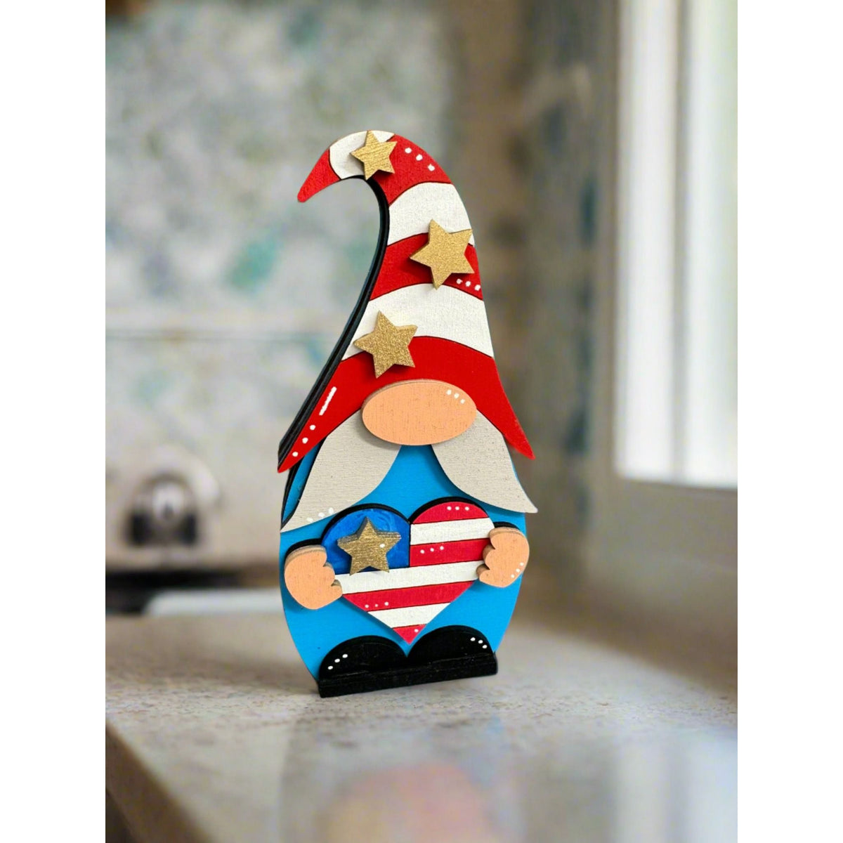 Patriotic Mini Gnome - Nifty Decor & More