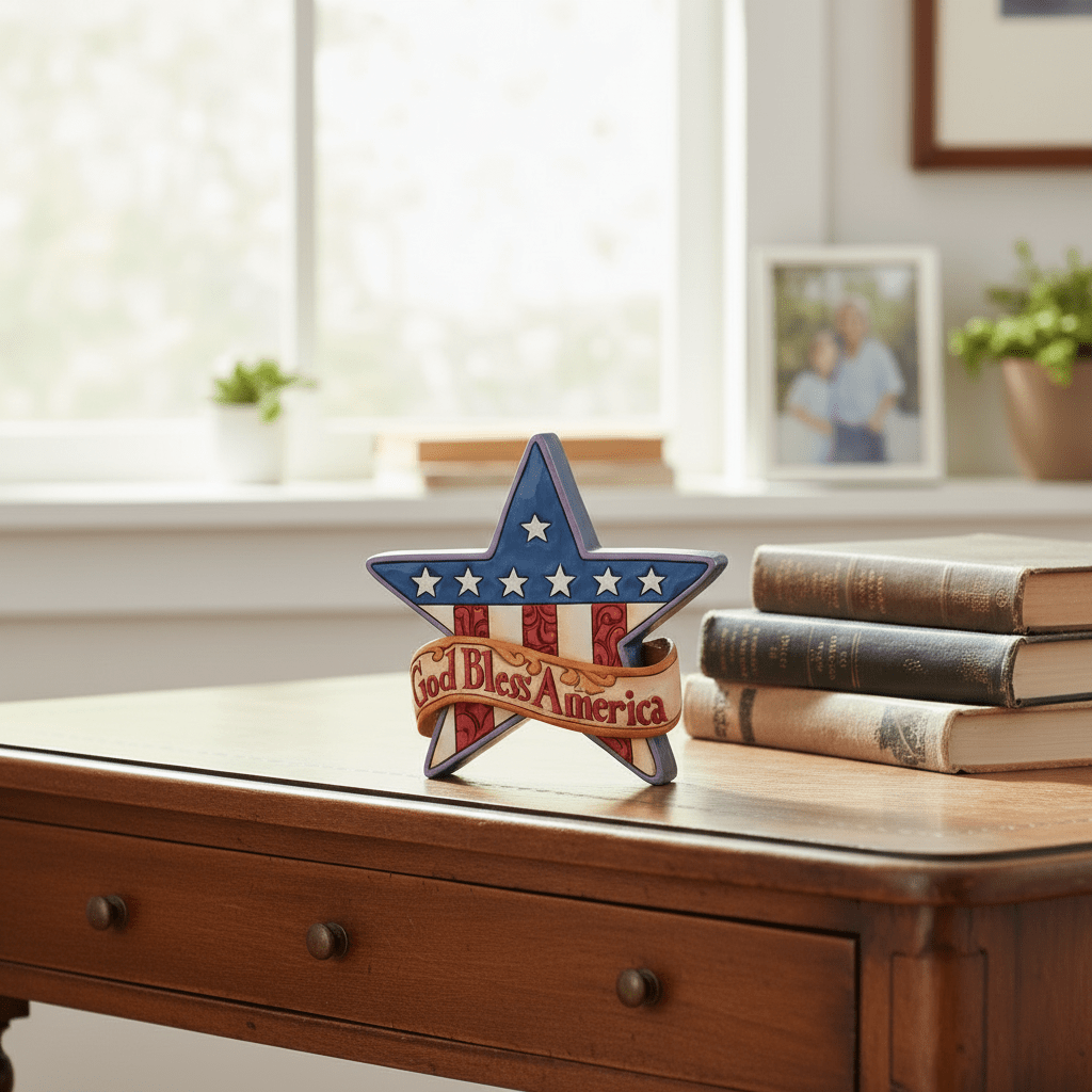 Patriotic Star Mini - Nifty Decor & More