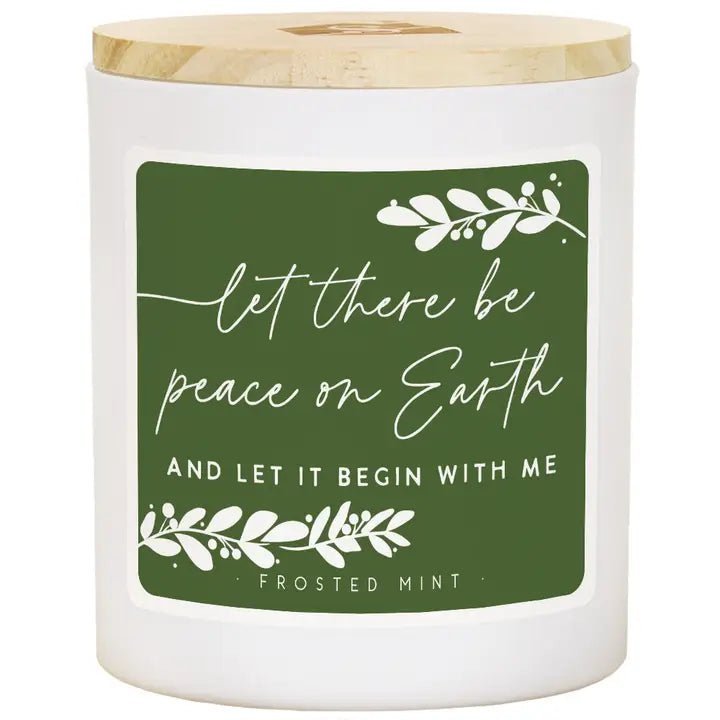 Peace On Earth - Mnt - Candles - Nifty Decor & More