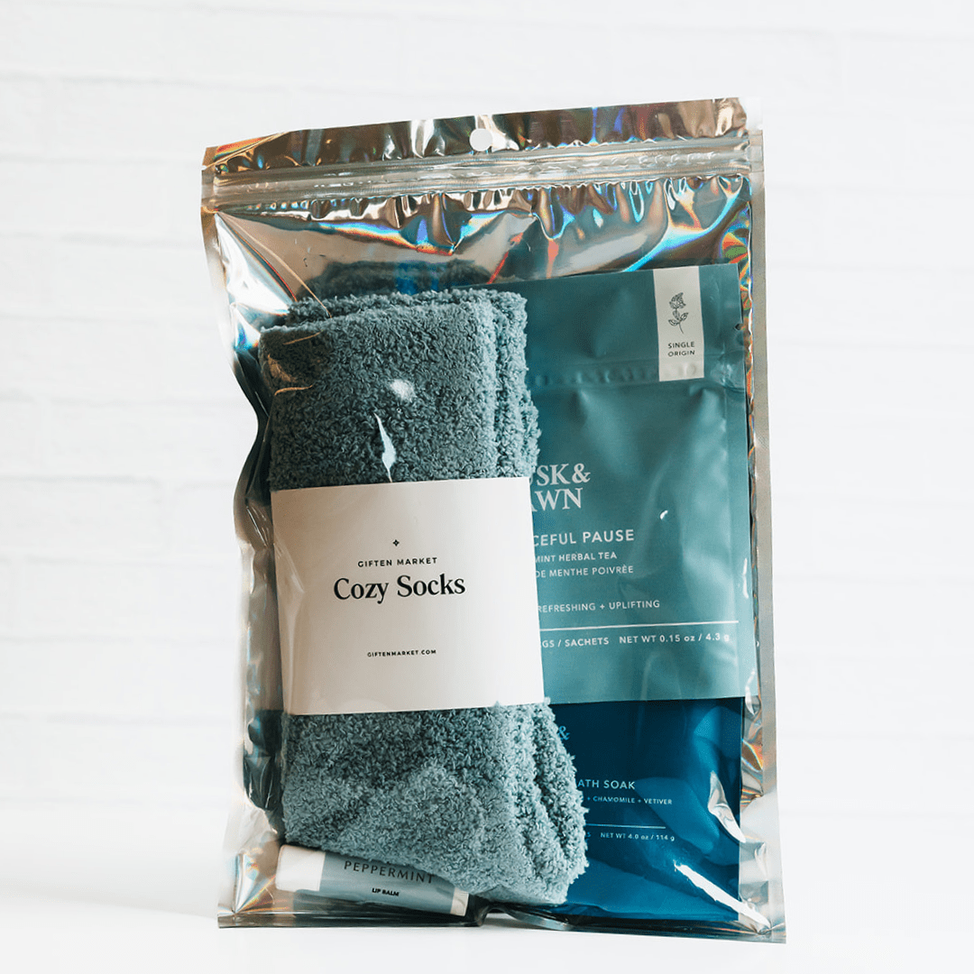 Peaceful Pause Gift Pouch - Self - Care - Mother's Day Gift - Nifty Decor & More