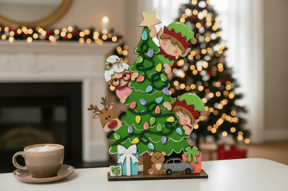 Peekaboo Christmas Friends - Nifty Decor & More