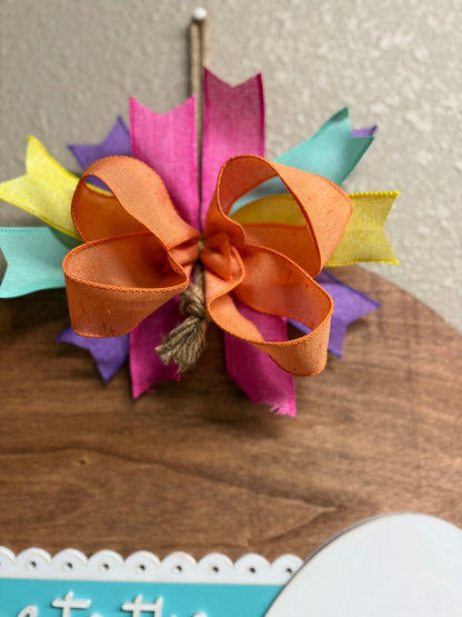 Peep Show Welcome Hanger - Nifty Decor & More