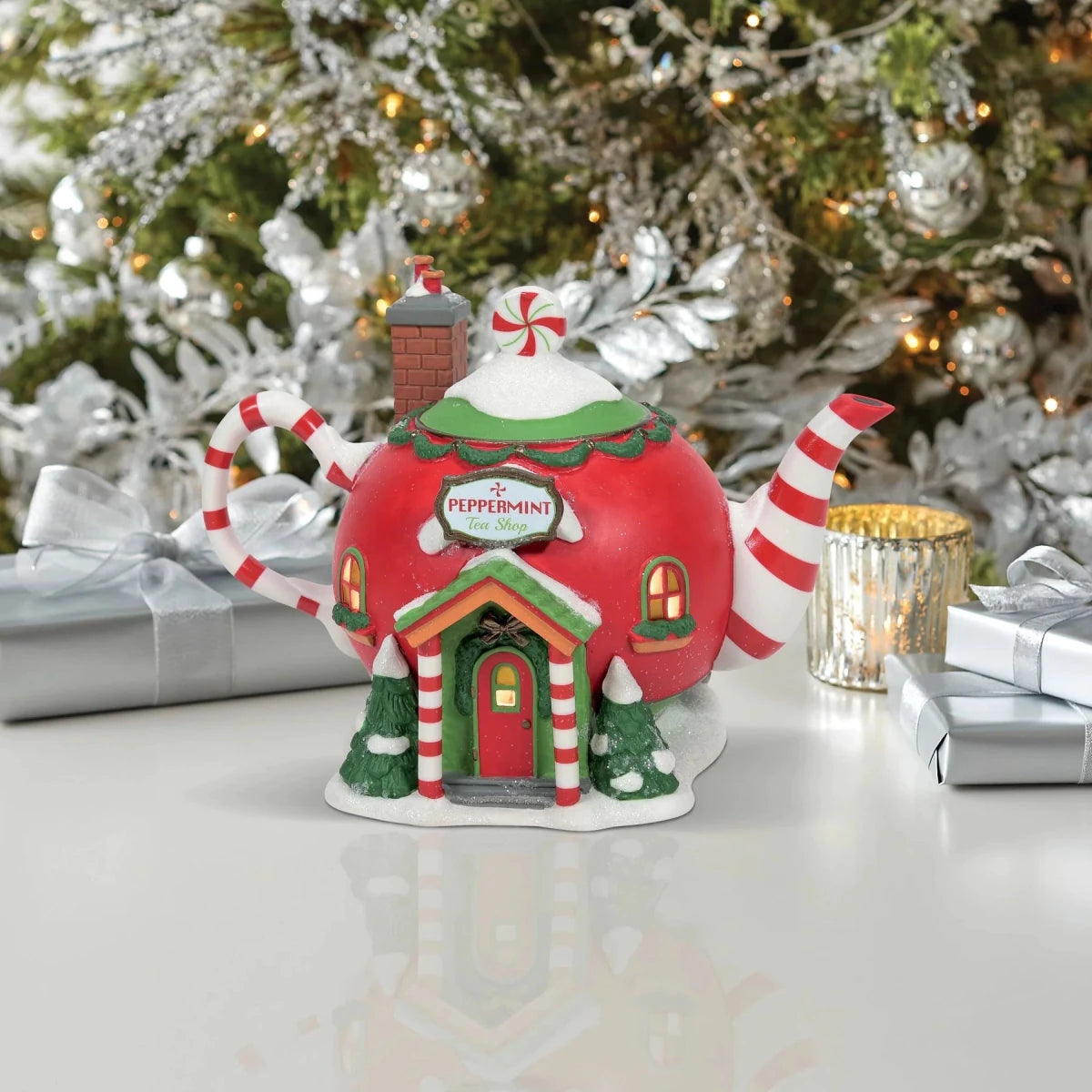 Peppermint Tea Shop | Department 56 - Nifty Decor & More