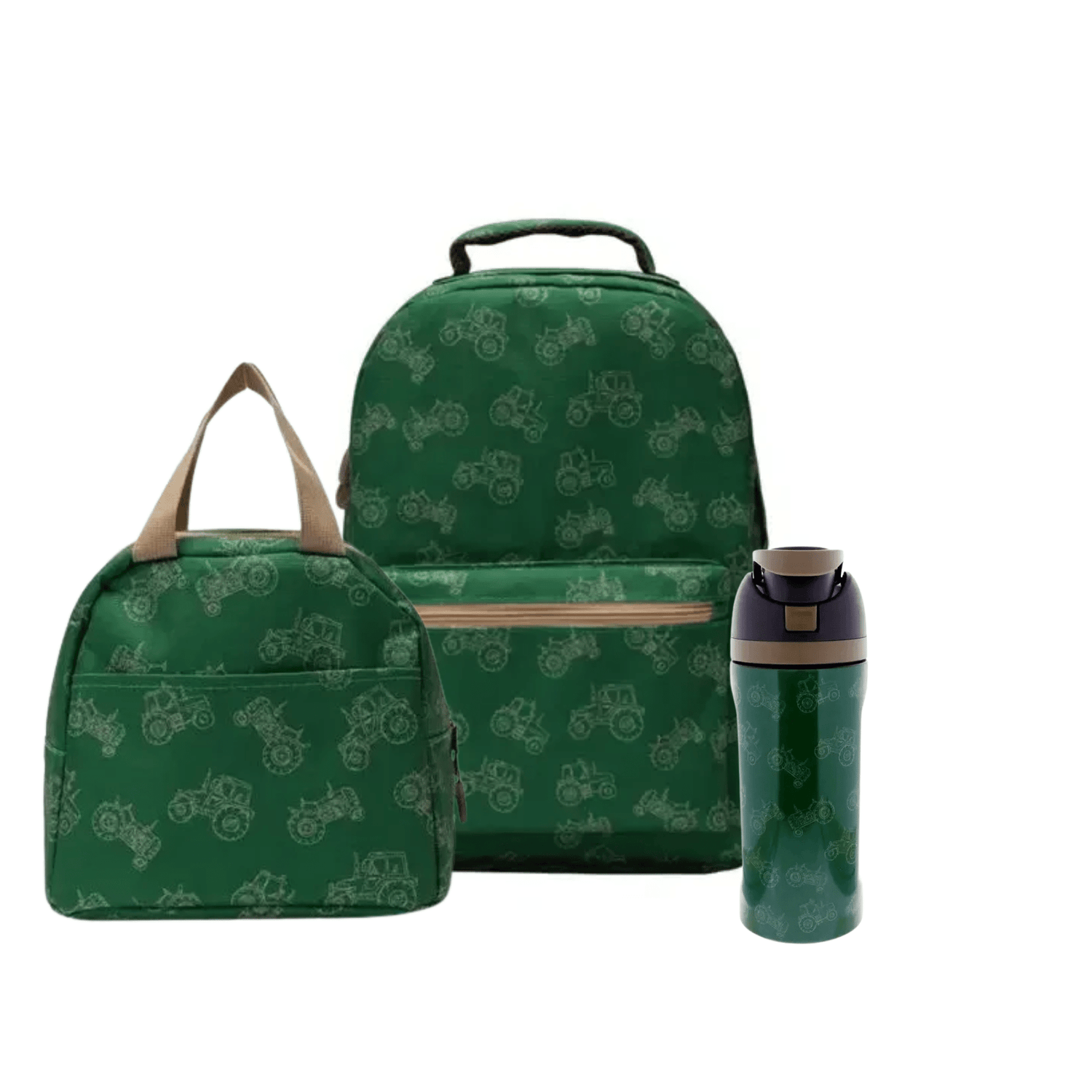 Personalized Boys Backpack Set | Embroidered Kids Backpack, Lunchbox & Tumbler | Custom Name School Bag | Back to School Essentials - Nifty Decor & More