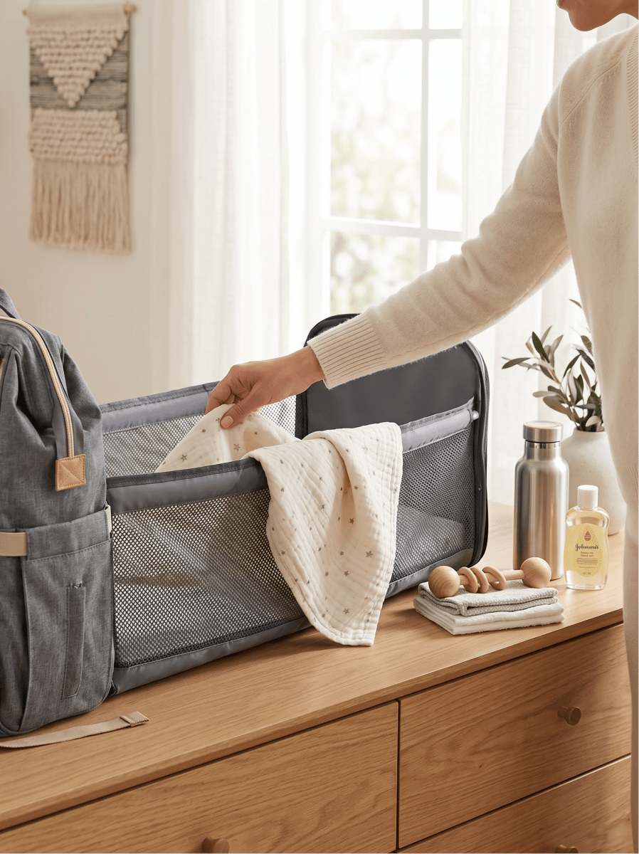Personalized Embroidered Diaper Bag - Nifty Decor & More