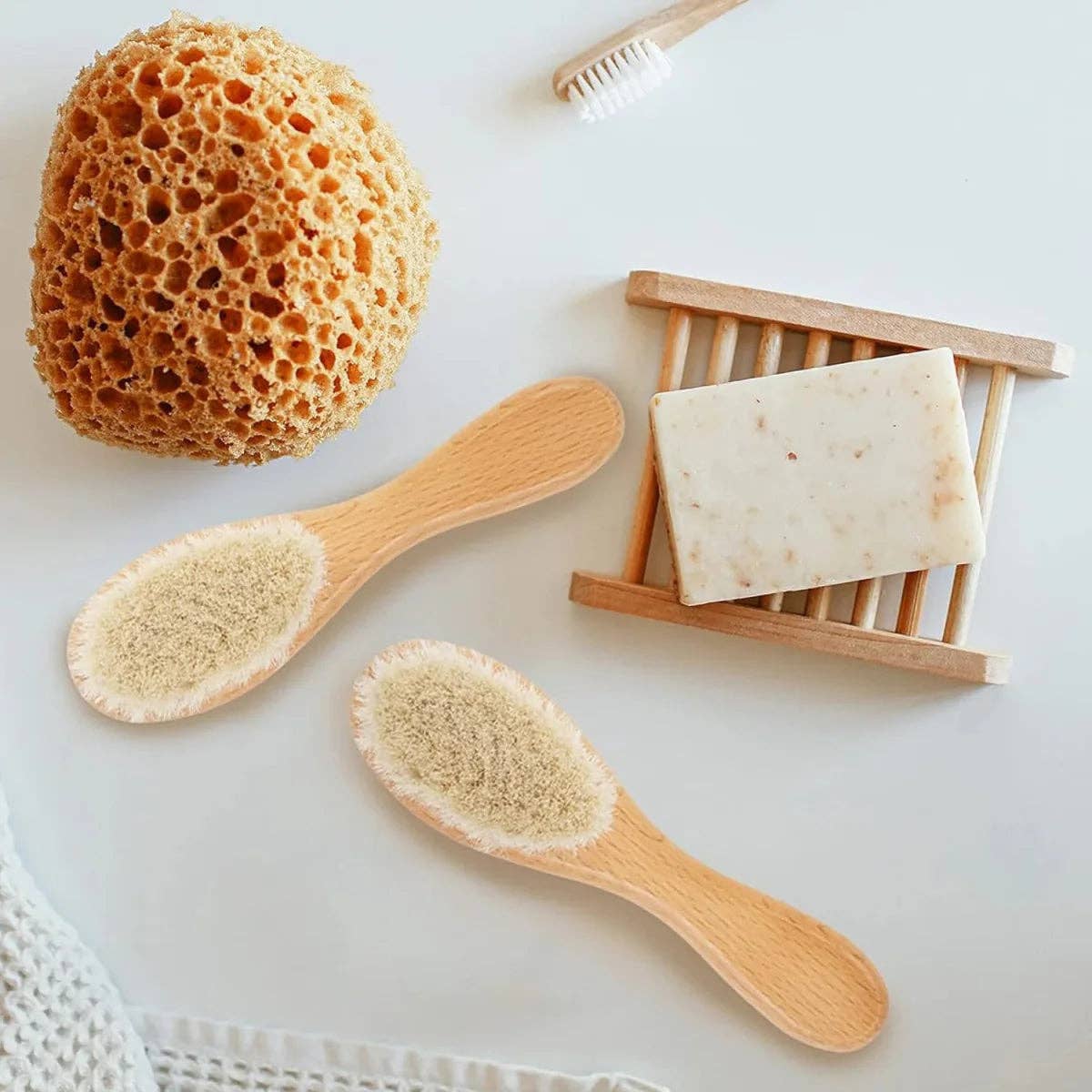 Personalized-Engraved Baby’s 1st Hair Brush & Comb - 4 piece set - Nifty Decor & More