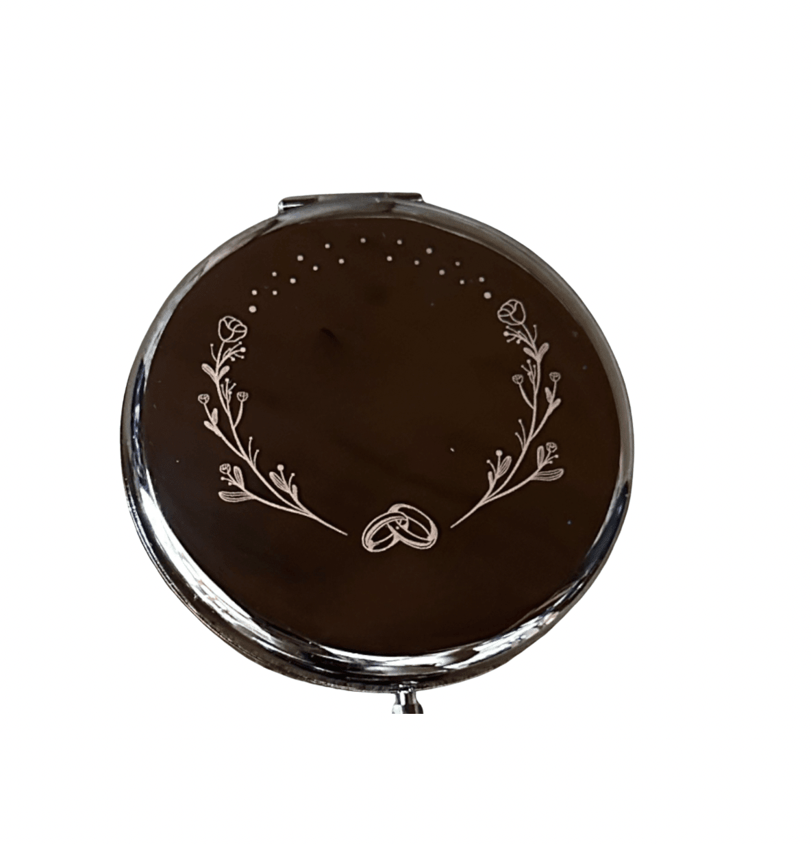 Personalized Engraved Compact Mirror - A Thoughtful Gift for Every Occasion - Nifty Decor & More