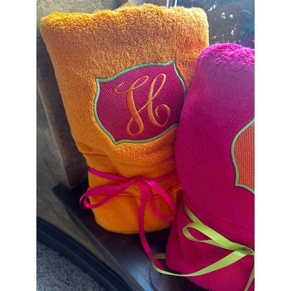 Personalized Luxury Embroidered Towel Set Custom Monogrammed Hand and Bath Towels for Home - Nifty Decor & More